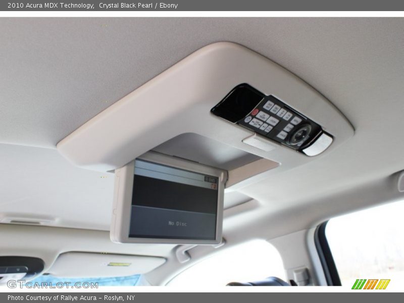 Crystal Black Pearl / Ebony 2010 Acura MDX Technology