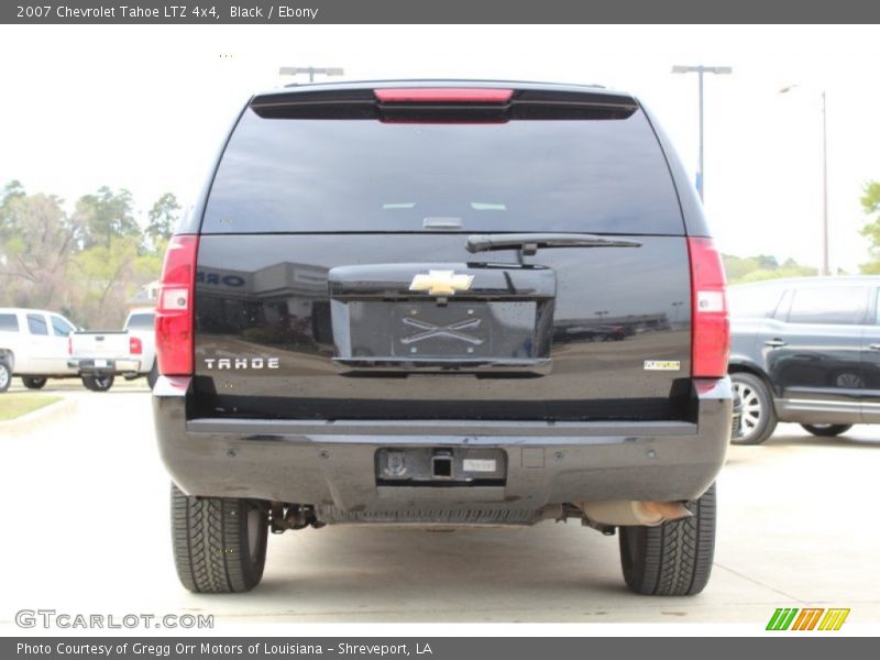 Black / Ebony 2007 Chevrolet Tahoe LTZ 4x4