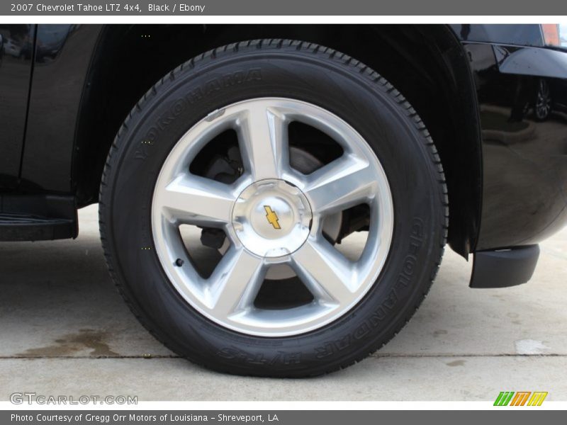 Black / Ebony 2007 Chevrolet Tahoe LTZ 4x4