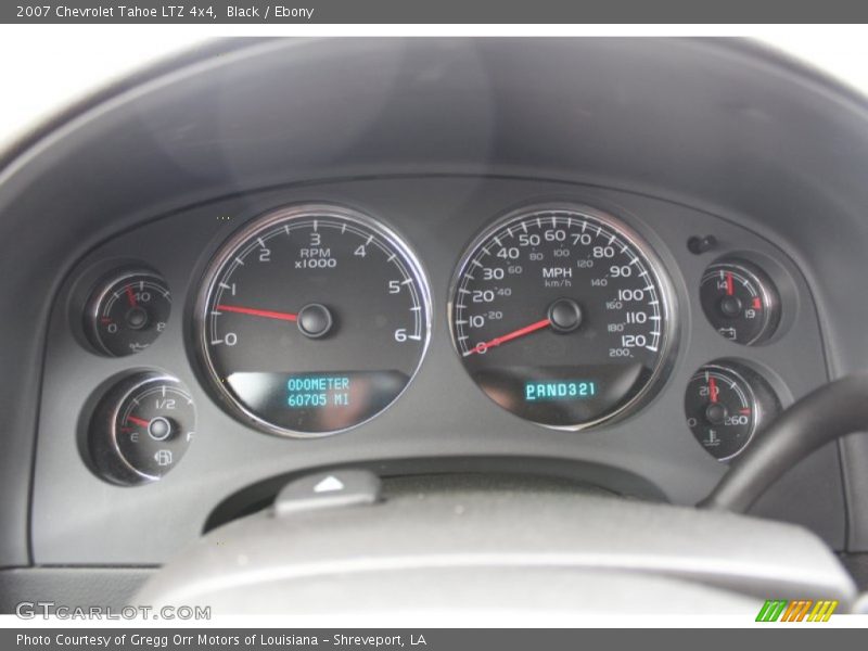 Black / Ebony 2007 Chevrolet Tahoe LTZ 4x4