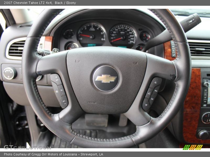 Black / Ebony 2007 Chevrolet Tahoe LTZ 4x4