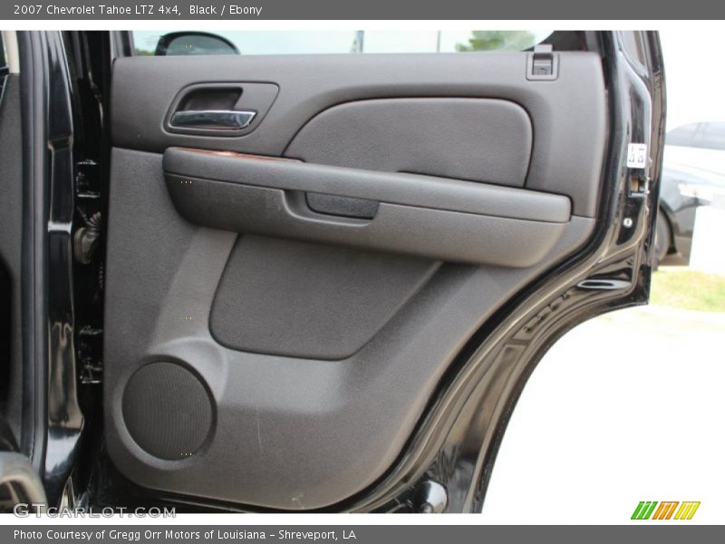 Black / Ebony 2007 Chevrolet Tahoe LTZ 4x4