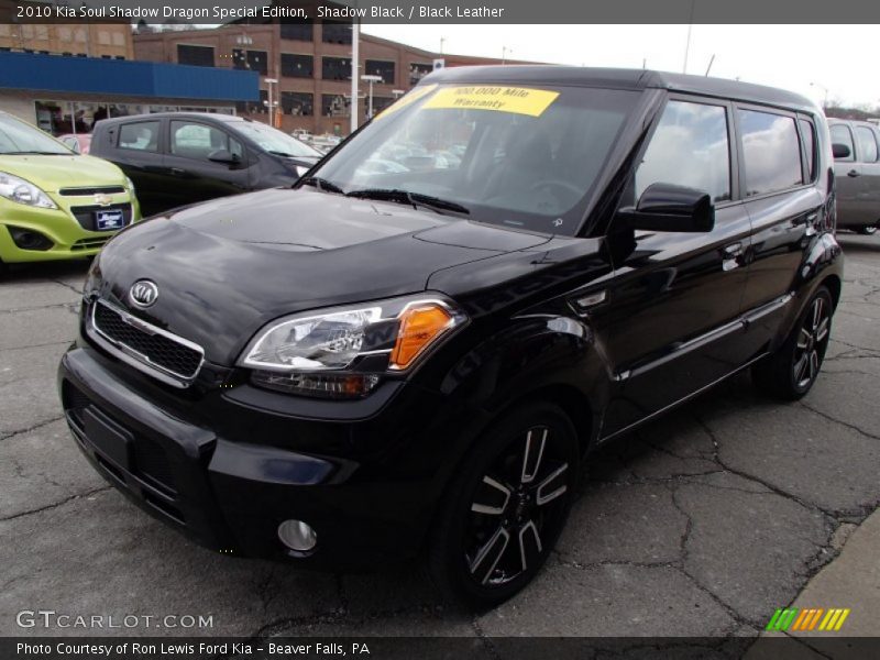 Shadow Black / Black Leather 2010 Kia Soul Shadow Dragon Special Edition