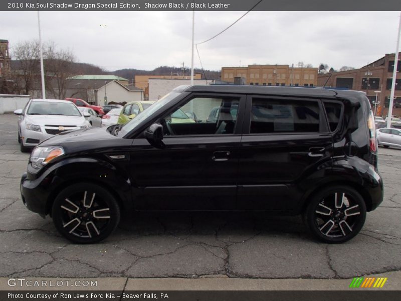 Shadow Black / Black Leather 2010 Kia Soul Shadow Dragon Special Edition