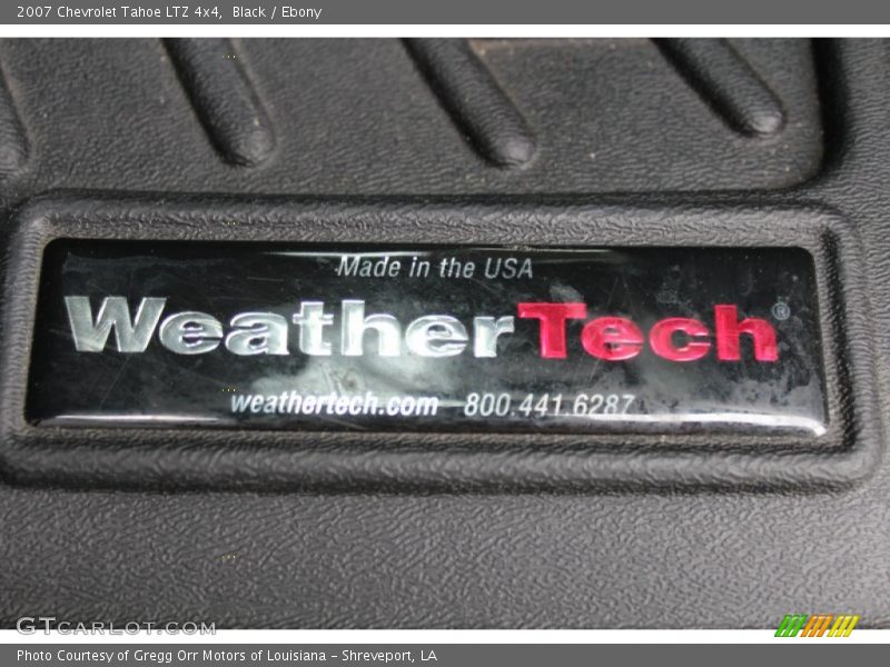 Black / Ebony 2007 Chevrolet Tahoe LTZ 4x4