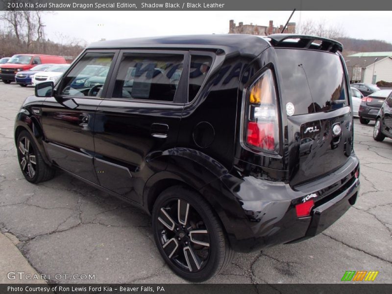 Shadow Black / Black Leather 2010 Kia Soul Shadow Dragon Special Edition