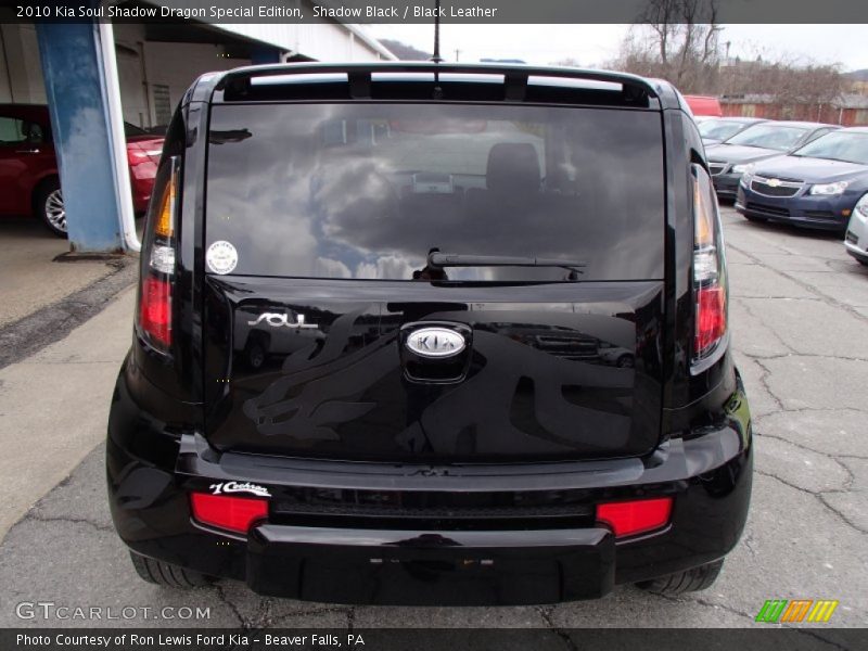 Shadow Black / Black Leather 2010 Kia Soul Shadow Dragon Special Edition