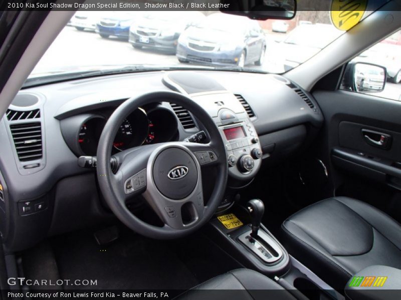 Shadow Black / Black Leather 2010 Kia Soul Shadow Dragon Special Edition