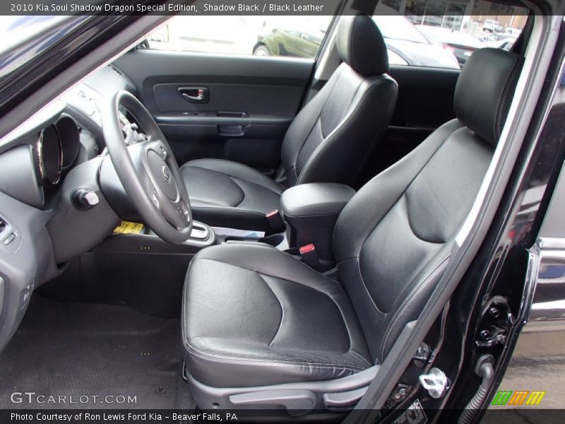 Shadow Black / Black Leather 2010 Kia Soul Shadow Dragon Special Edition