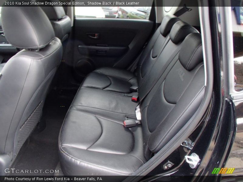 Shadow Black / Black Leather 2010 Kia Soul Shadow Dragon Special Edition