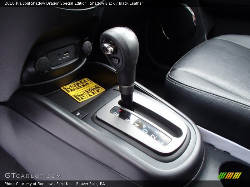 Shadow Black / Black Leather 2010 Kia Soul Shadow Dragon Special Edition