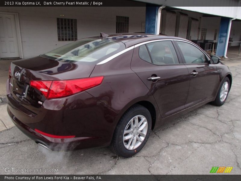  2013 Optima LX Dark Cherry Pearl Metallic