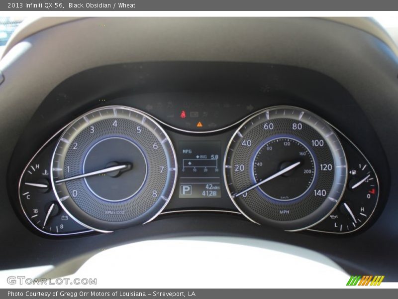  2013 QX 56 56 Gauges