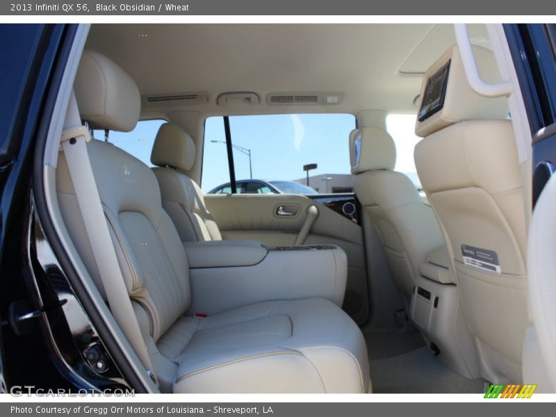 Rear Seat of 2013 QX 56