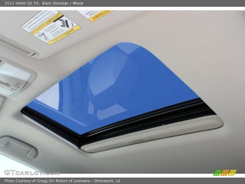 Sunroof of 2013 QX 56