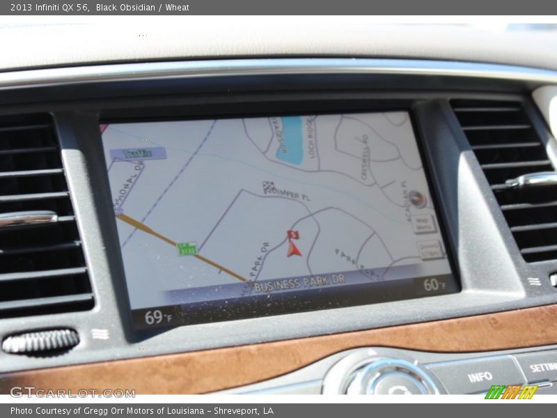 Navigation of 2013 QX 56