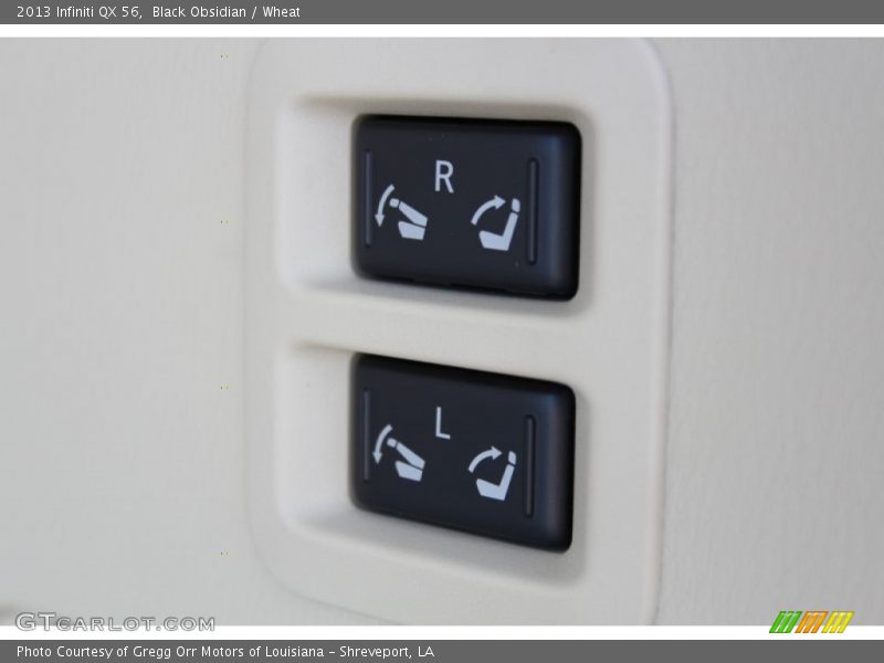 Controls of 2013 QX 56