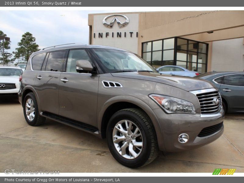 Front 3/4 View of 2013 QX 56