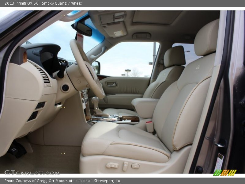  2013 QX 56 Wheat Interior