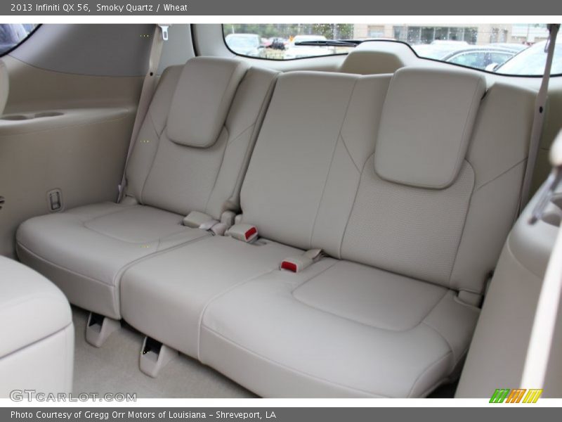 Rear Seat of 2013 QX 56