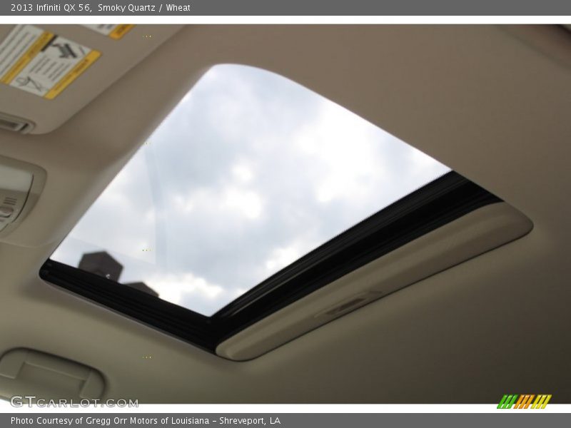 Sunroof of 2013 QX 56