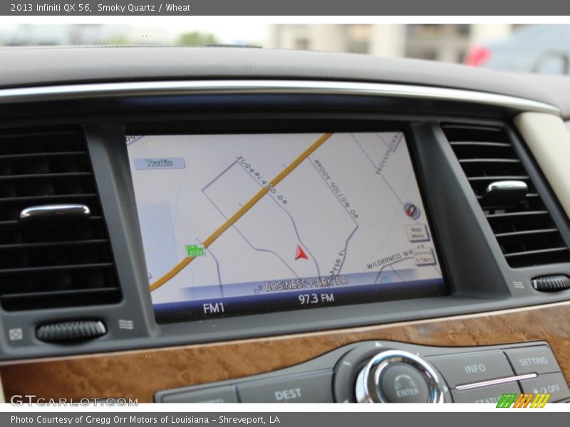 Navigation of 2013 QX 56