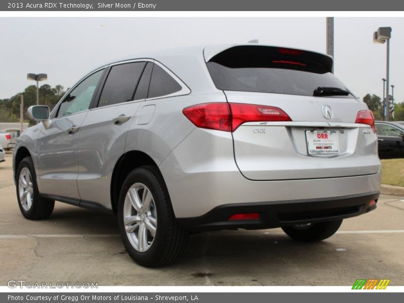 Silver Moon / Ebony 2013 Acura RDX Technology