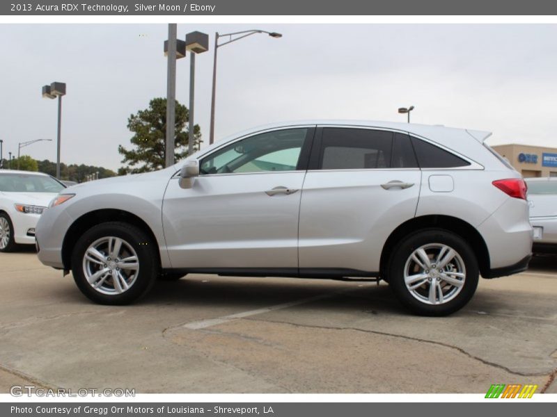 Silver Moon / Ebony 2013 Acura RDX Technology