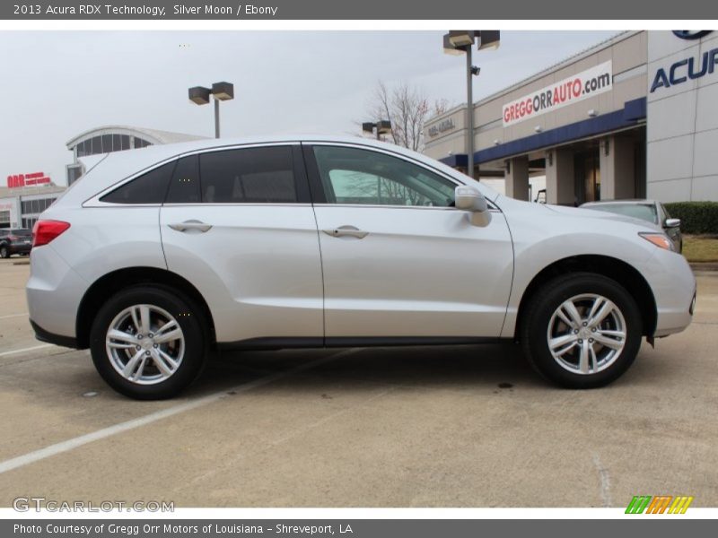 Silver Moon / Ebony 2013 Acura RDX Technology
