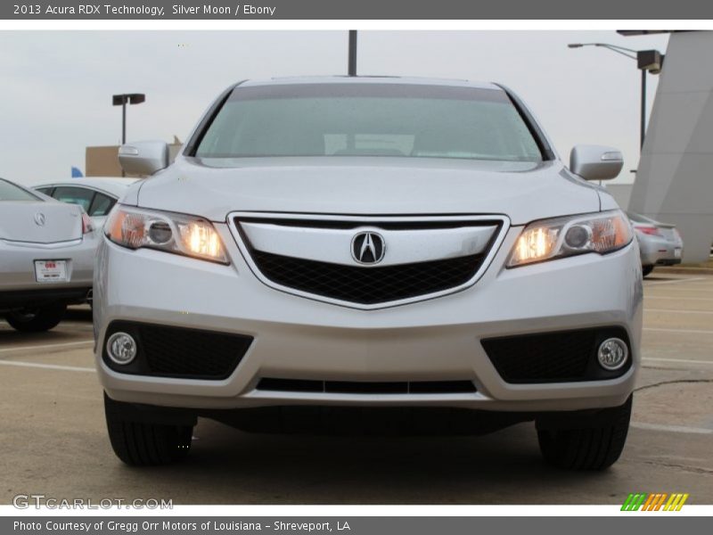 Silver Moon / Ebony 2013 Acura RDX Technology