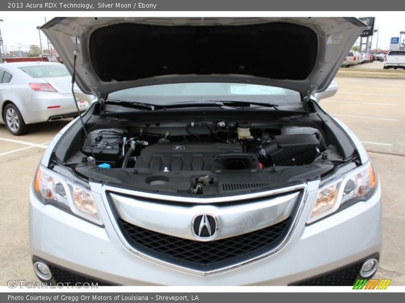 Silver Moon / Ebony 2013 Acura RDX Technology