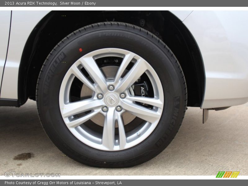 Silver Moon / Ebony 2013 Acura RDX Technology