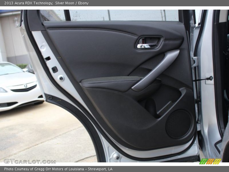 Silver Moon / Ebony 2013 Acura RDX Technology