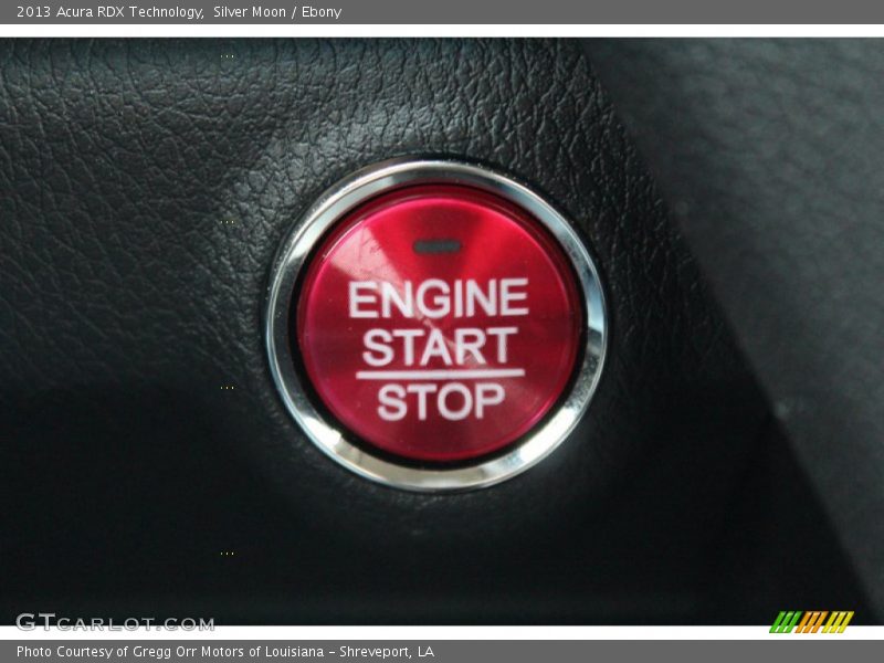 Silver Moon / Ebony 2013 Acura RDX Technology