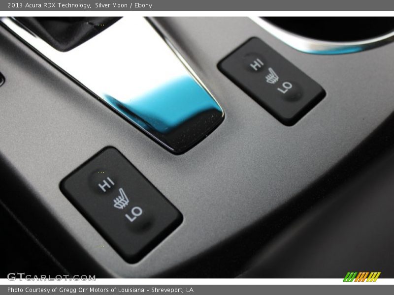 Silver Moon / Ebony 2013 Acura RDX Technology