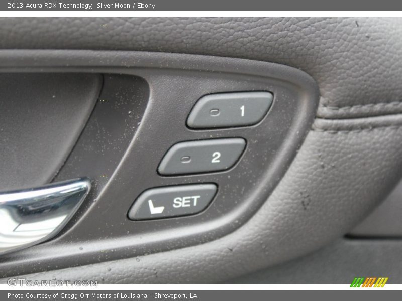 Silver Moon / Ebony 2013 Acura RDX Technology