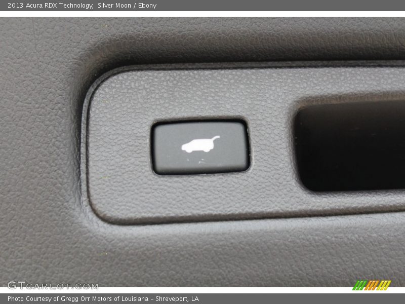 Silver Moon / Ebony 2013 Acura RDX Technology