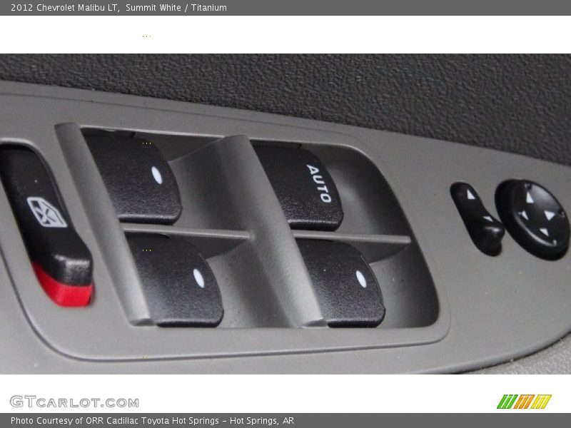 Summit White / Titanium 2012 Chevrolet Malibu LT