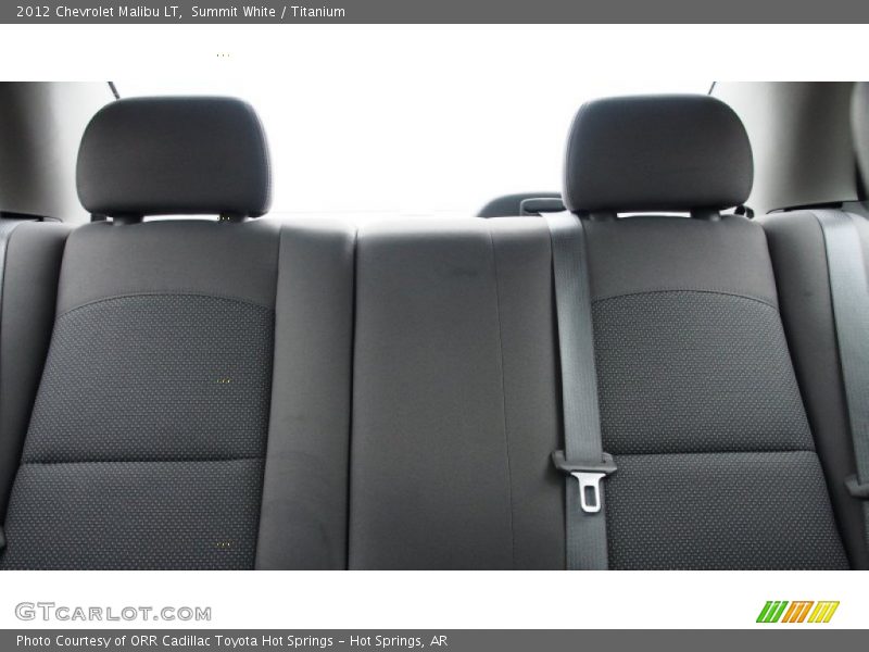 Summit White / Titanium 2012 Chevrolet Malibu LT