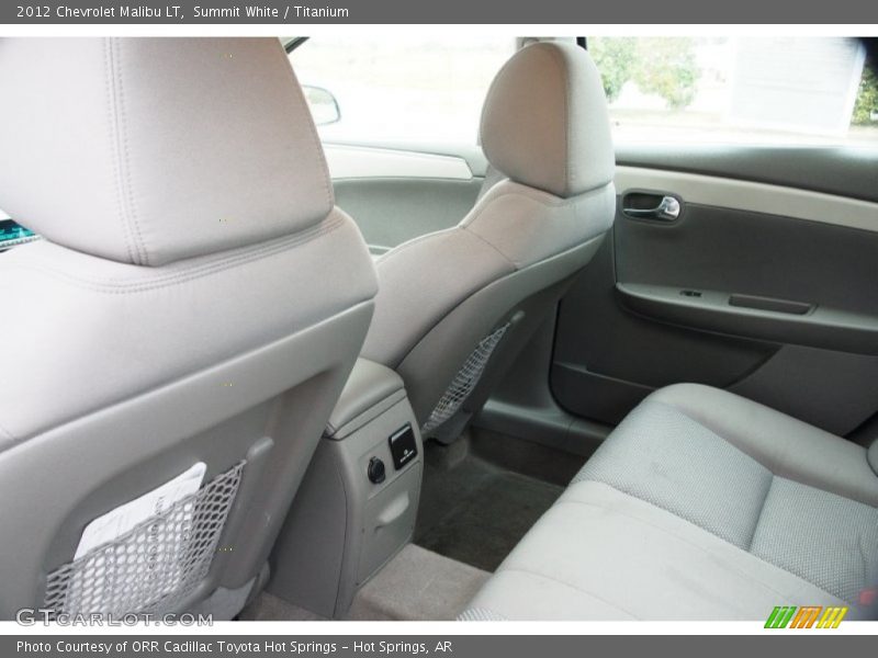 Summit White / Titanium 2012 Chevrolet Malibu LT