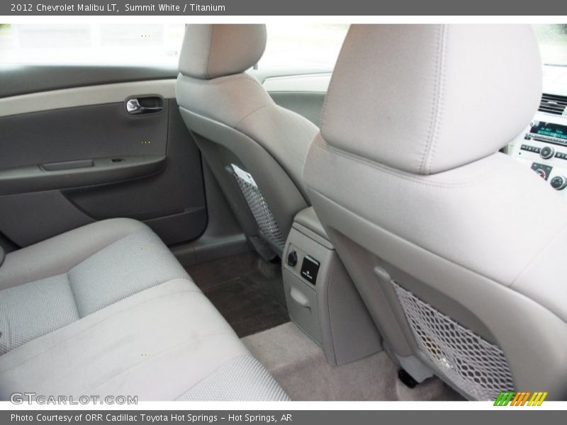 Summit White / Titanium 2012 Chevrolet Malibu LT