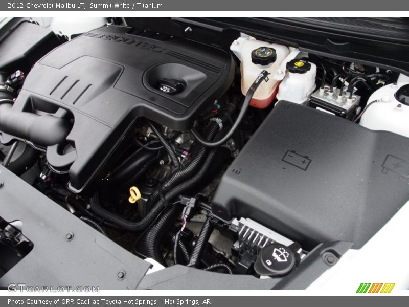 Summit White / Titanium 2012 Chevrolet Malibu LT