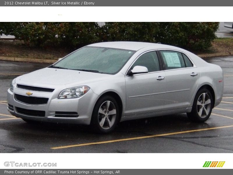 Silver Ice Metallic / Ebony 2012 Chevrolet Malibu LT