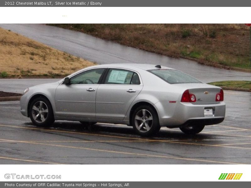 Silver Ice Metallic / Ebony 2012 Chevrolet Malibu LT