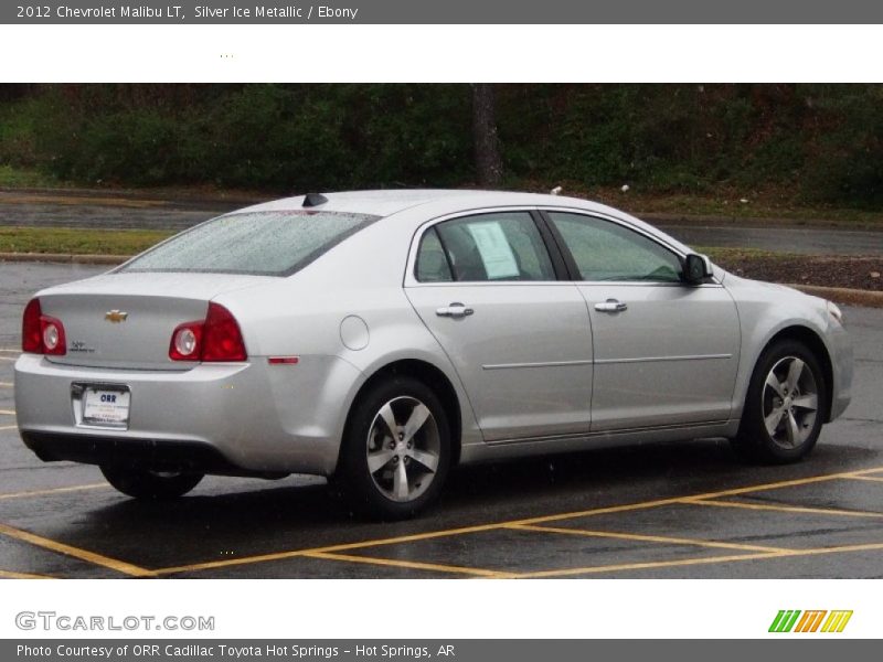 Silver Ice Metallic / Ebony 2012 Chevrolet Malibu LT