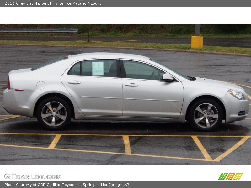 Silver Ice Metallic / Ebony 2012 Chevrolet Malibu LT