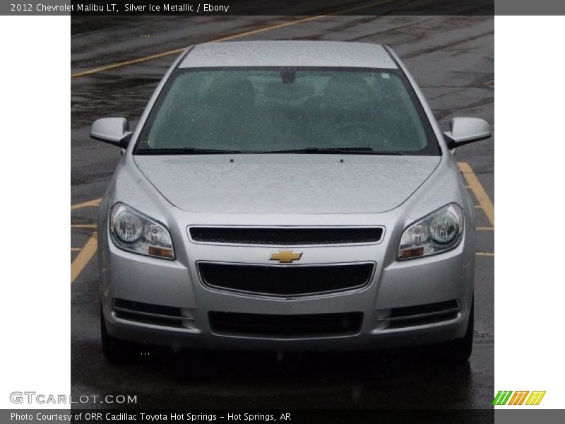 Silver Ice Metallic / Ebony 2012 Chevrolet Malibu LT