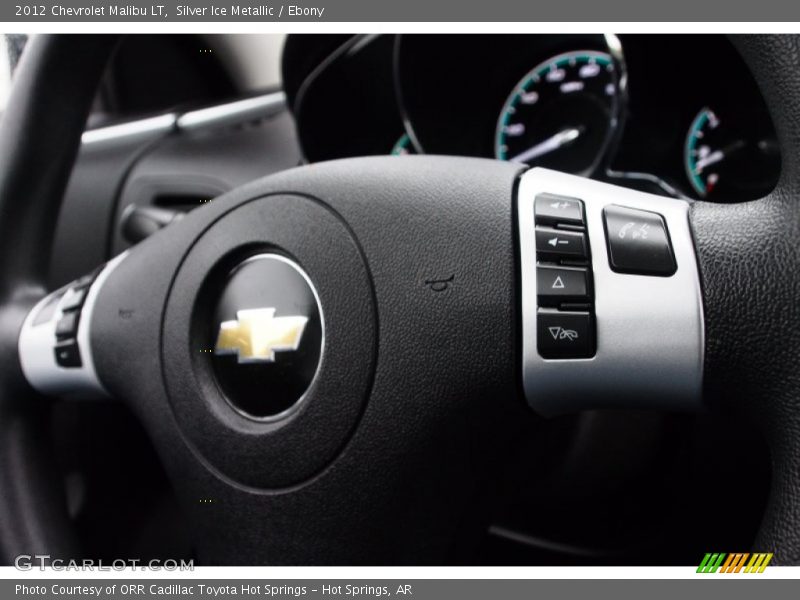 Silver Ice Metallic / Ebony 2012 Chevrolet Malibu LT
