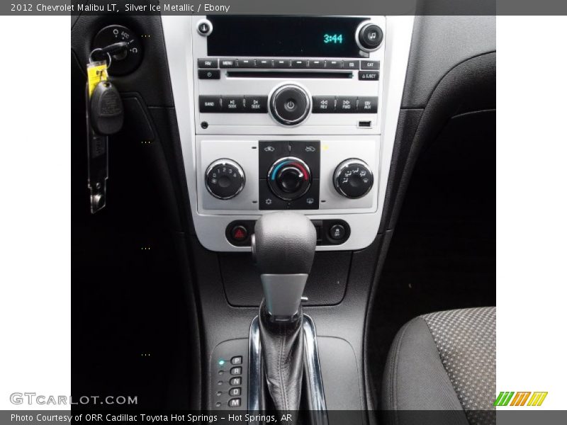 Silver Ice Metallic / Ebony 2012 Chevrolet Malibu LT
