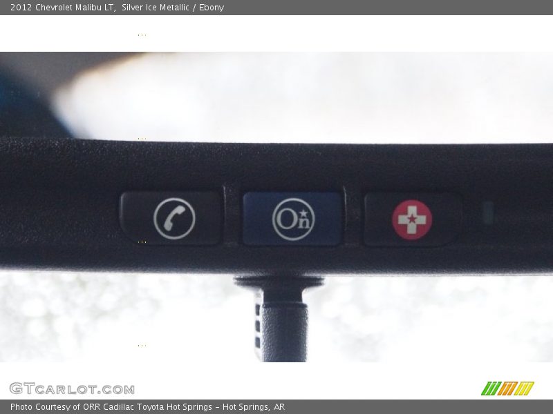 Silver Ice Metallic / Ebony 2012 Chevrolet Malibu LT